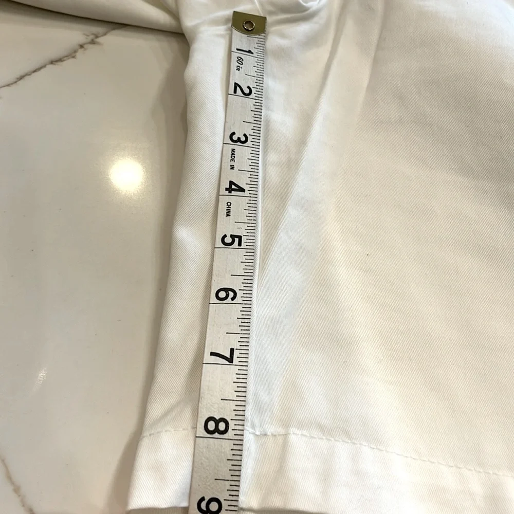 Cremieux White Cotton Men’s Shorts. Great for Golf. Sz. 32 like new - Picture 4 of 9